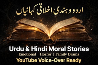 write emotional and moral urdu story for your youtube channels