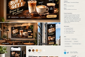 design professional banners and promotional posters