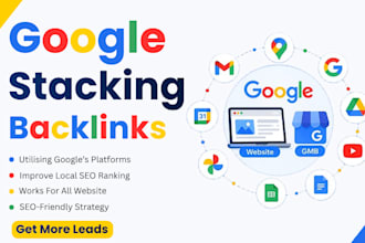 build google stacking backlinks to improve your local SEO