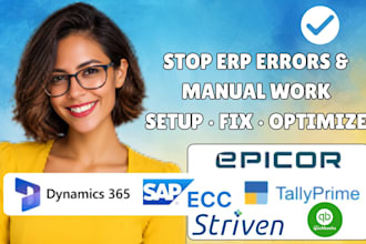 setup microsoft dynamics 365 sap ecc tallyprime kinetic striven qb enterprise