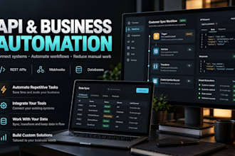 integrate apis and automate your business workflows