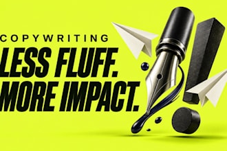 write persuasive website copy and landing page content