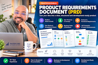 create a professional prd for your mobile app saas or digital product