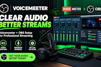setup voicemeeter for clean audio routing in obs for streamers