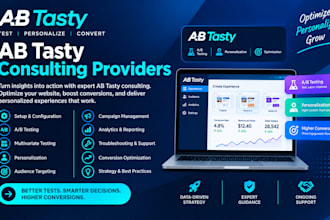 setup ab tasty consulting providers via accenture omtera