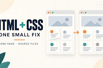 fix one small HTML CSS layout issue