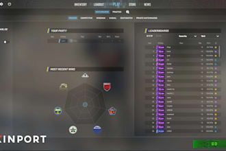 build a full custom skinport bot, cs2 skin sniper and trading automation