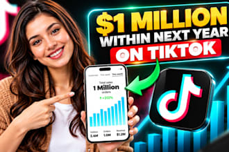 create UK, USA, france and other tiktok accounts with creator program