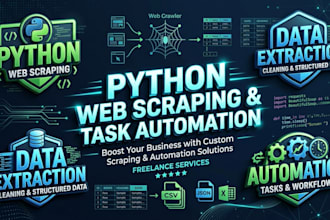 write python scripts for web scraping and automation