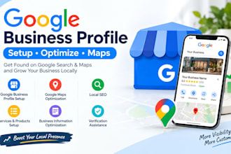 setup and optimize google business profile and maps
