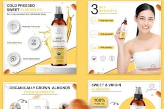 design ecommerce retail shopify store product markerting material