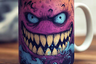 design your custom mug design