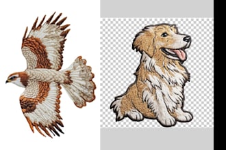 do professional embroidery logo digitizing for dst pes jef exp and vp3 format