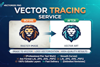 vector tracing, image to vector, vectorize logo