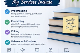 proofread and format your academic papers