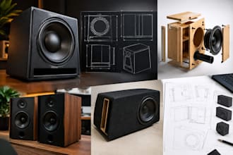 design custom speaker boxes and subwoofer enclosures for any sound system