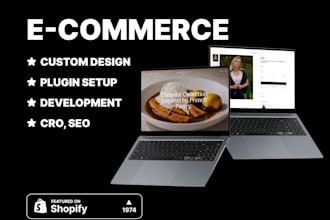 develop a shopify website