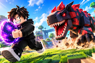develop custom roblox game like steal an egg, brainrot game, pvp game