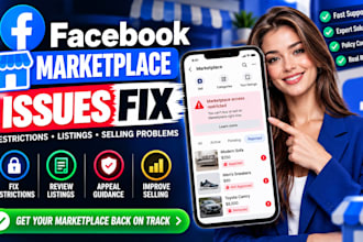 fix facebook marketplace issues, restore fb marketplace or shop issues