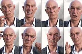 be your 3d rigger,facial rig,fix 3d character rig,rigify,blendshapes,autorig pro