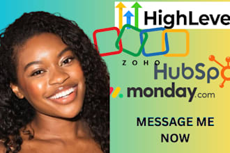 setup hubspot automation ghl zoho crm zapier integration monday com pipedrive