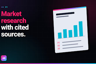 do market research and competitor analysis for italy, eu or any market
