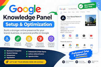 claim google knowledge panel for brand or any entity