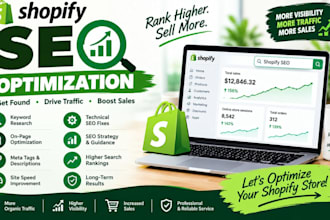 shopify SEO optimization to improve your store ranking