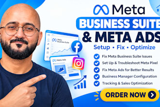 fix meta business suite problem, fix meta pixel, fix meta ads for sales