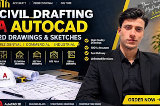 be architect for construction  2d floor plan drawings, autocad