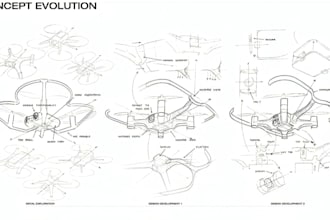 develop your drone idea into a real product design