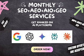 do website onpage SEO, technical optimization, and GEO for google and chatgpt