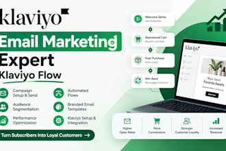 setup klaviyo email flow automation that conversions