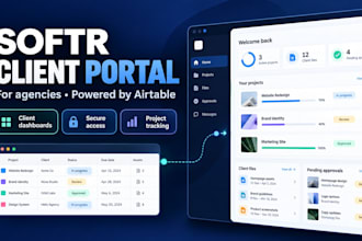 build softr webapp softr client portal airtable portal and softr integration