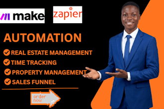 build  make com n8n zapier ai automation and go high level workflows