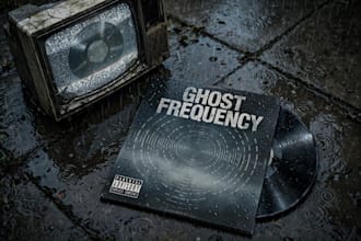 design album cover art or single cover artwork