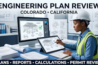 colorado review sign seal engineering plans reports and calculations