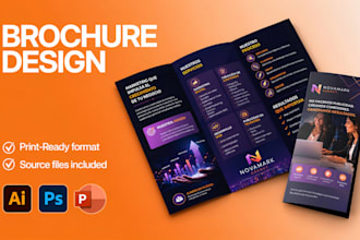design a premium brochure or catalog that converts