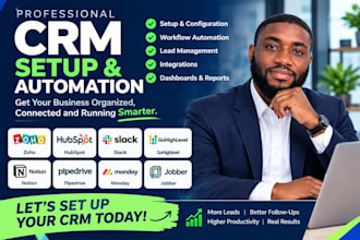 setup hubspot automation zoho crm monday com ghl pipedrive zapier integration