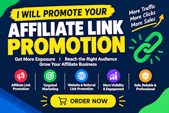 promote your affiliate link with targeted affiliate marketing
