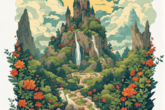 design fantasy book covers or fantasy book cover design