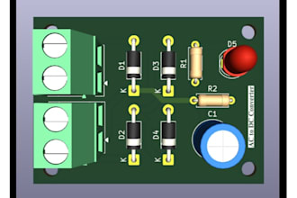 design power supply pcb, voltage regulator and power electronics circuit
