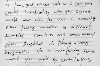 do something  im   really good at writing
