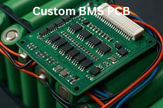 design bms pcb, lithium battery manageme, battery protection and cell balancing