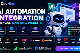 integrate ai automation and ai agents into your website