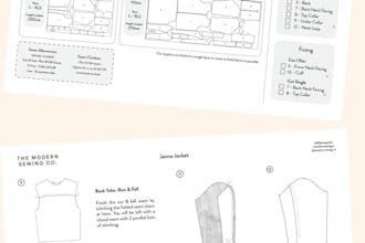 write professional sewing instructions for your sewing pattern
