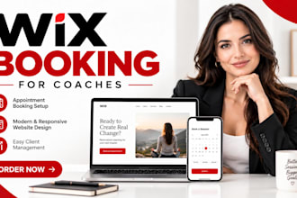 setup booking system for coaches and online appointments, redesign coaches site