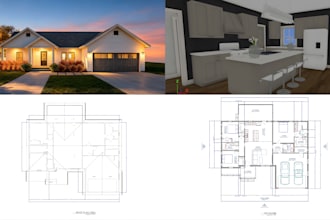 create interior design and 3d floor plan in chief architect