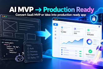 turn your ai prototype or mvp into production ready webapp