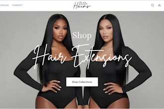 hair extension website hair extension shopify store hair extension website